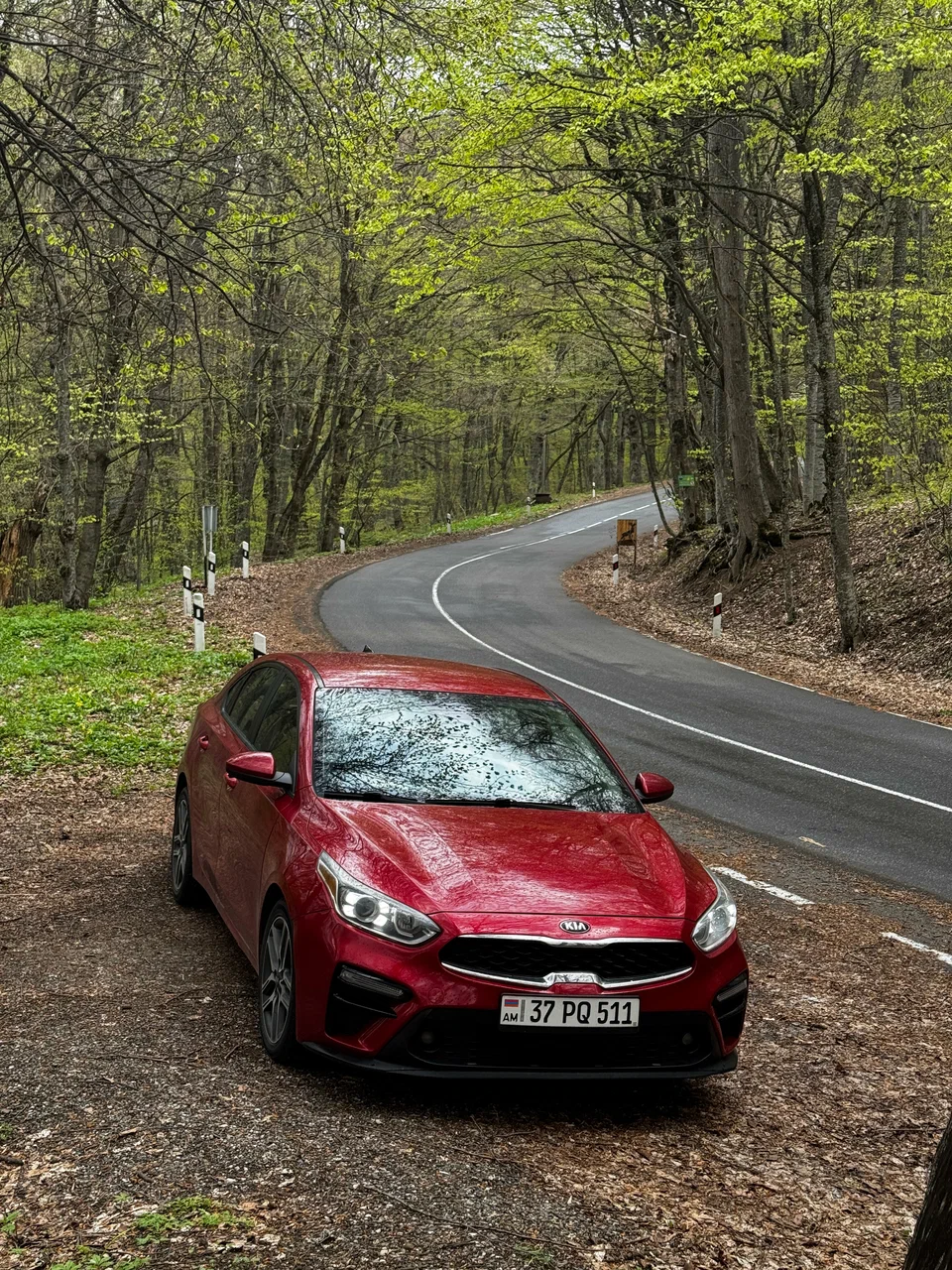 Car rented by brk