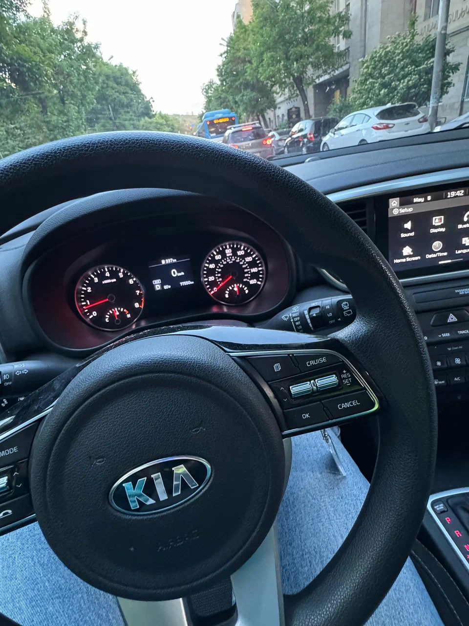 Car rented by Olga Kolomiitseva